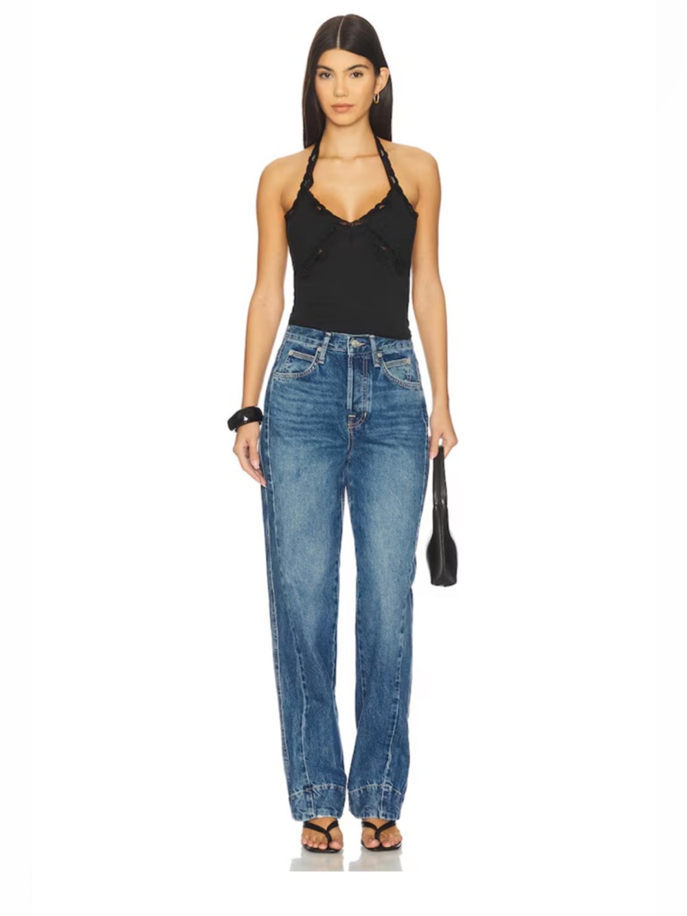 NEW • FP Stick Around Slim Curve Jean